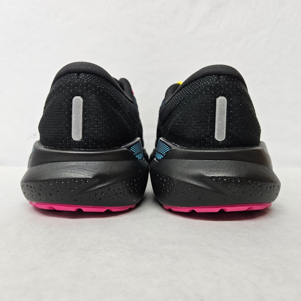 Brooks Adrenaline GTS 24 Running Shoes 120426-1B-084 Black Yellow Women Size 6 - Picture 7 of 10